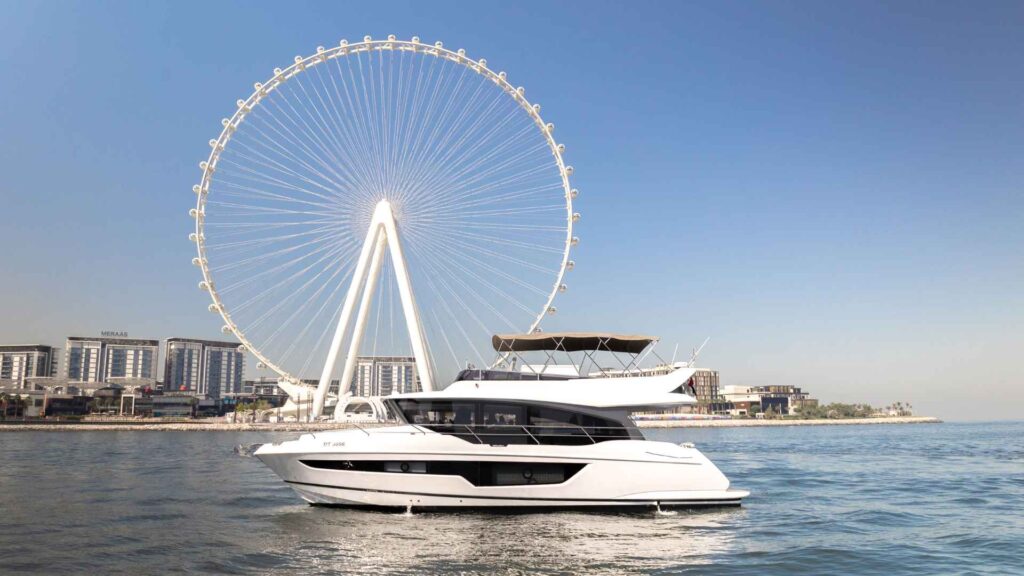 OceanWalker X53 — at anchor, Dubai, Revolution Power Catamarans
